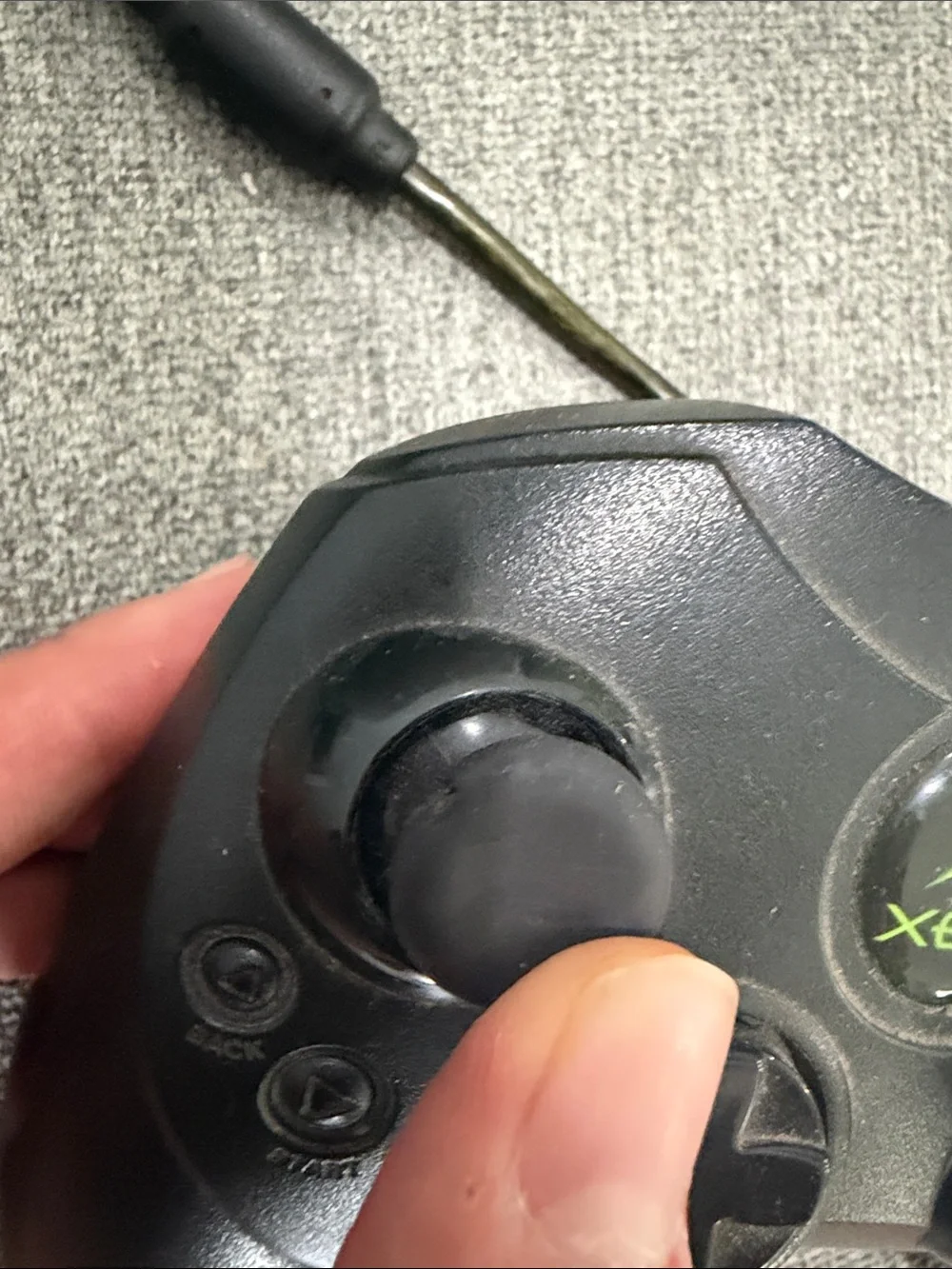 Original Wired Black Controller OEM Xbox controller